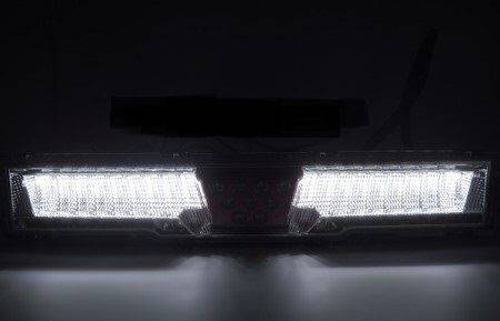 Toyota GR86 21 hátsó lökhárító lámpa - fehér piros