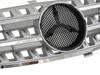 Első hűtőrács Mercedes W164 05-08 Ezüst krómozott