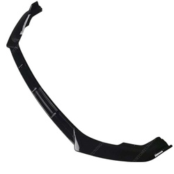 SKODA OCTAVIA MK4 első lökhárító spoiler/splitter fényes fekete