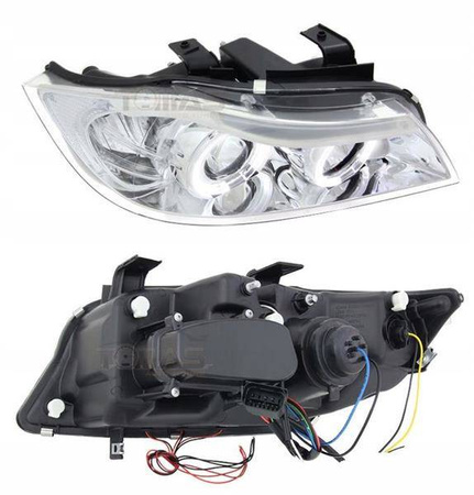 Fényszórók BMW E90/E91 CHROM RINGI