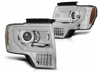 Első lámpák Ford F150 Mk12 08-14 Led krómozott lámpa