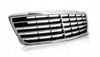 Első hűtőrács Mercedes W210 E-Kl. 99-02 avantgárd
