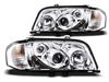 Lámpák Mercedes W202 C-osztály 93-00 krómozott lencse