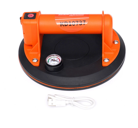 Elektromos vákuum tapadókorong 200mm / 190kg KD10737