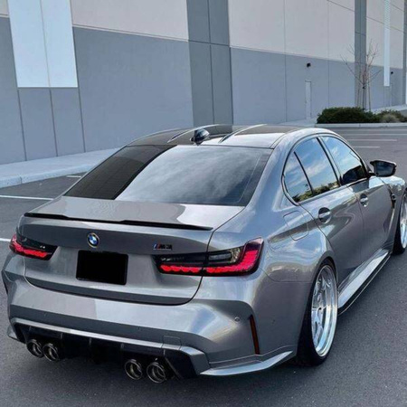 KÖRNYEZŐ SPOILER BMW G20 18- LOOK M3 G80 FÉNYES FEKE