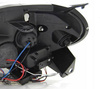 Lámpák fiat punto evo 09-12 fekete led drl