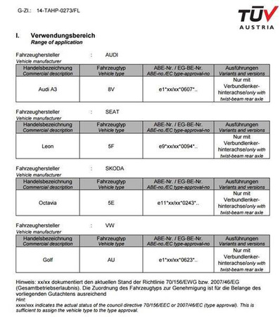 COILOVER FELFÜGGESZTÉS VW GOLF 7 1.2 TSI 1.4 TGI 1.4 TSI 1.6