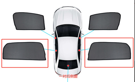 Skoda Octavia 3 III ablakvédő sapkák 2012-2020
