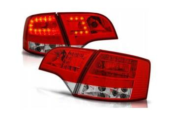 AUDI A4 B7 B7 04-08 AVANT piros fehér LED lámpák
