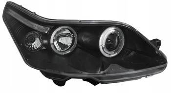 Citroen C4 Angel Eyes fekete fényszórók
