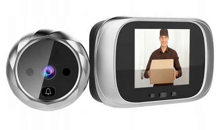 LCD kereső 2.8" ajtócsengő judas kereső