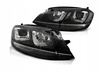 Fényszórók Vw Golf VII 7 12-17 fekete led drl