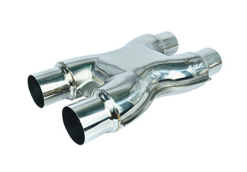 X-cső 2" 51mm-es kipufogóhoz RBS Technology 304SS