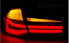 Bmw F30 11-15 piros füst led bár lámpák
