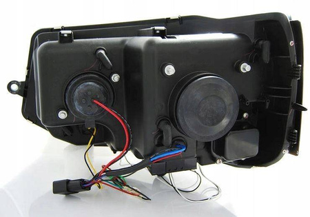 Fényszórók új Vw T5 10-15 fekete led drl