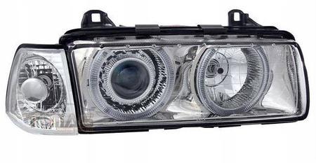 Fényszórók BMW E36 CHROM RINGI coupe cabr