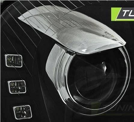 Fényszórók Vw Golf V 5 03-09 led drl fekete