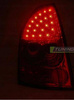 Chrysler 300c 04-08 piros füst led lámpák