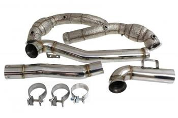 Downpipe Mercedes Benz AMG GT GTS S/C/R 2012+ Hővédő pajzs