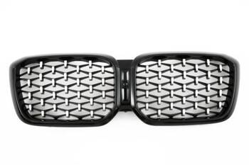 VESE GRILL BMW X3 X4 G01 G02 LCI GYÉMÁNT KRÓM