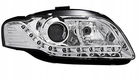 Audi A4 B7 CHROM DAYLIGH fényszórók