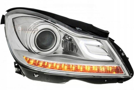Fényszórók Mercedes W204 króm H7 XENON LOOK D