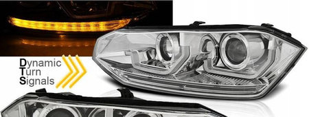Krómozott led dts lámpák Vw Polo vi 2g 2017-hez