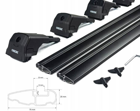 FORD KUGA III 2020- gerendás tetőcsomagtartó