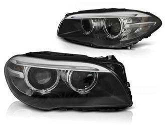 F10 F11 első lámpák 10-13 RINGI LED DRL FEKETE X
