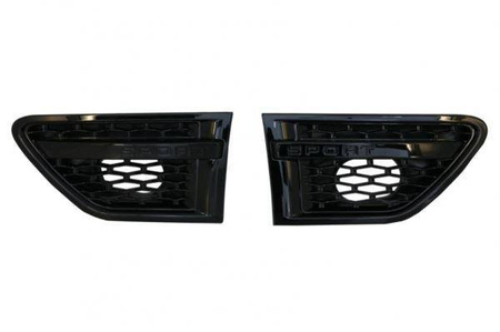 LAND RANGE ROVER SPORT L320 GRILL 09-13 FEKETE SZERKESZTÉS