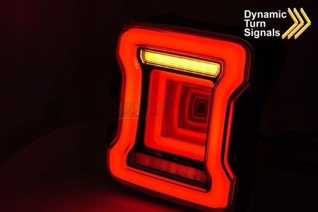 LED-es hátsó lámpák - Jeep Wrangler JL 2018-2023 