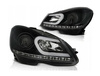 Fényszórók Mercedes C W204 11-14 BLACK TUBE LI