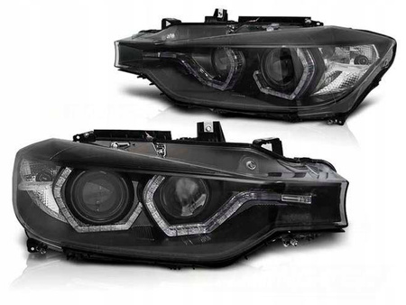 BMW F30 F31 11-15 LED BLACK DRL fényszórók