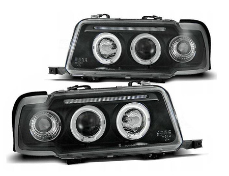 Fényszórók Audi 80 B4 91-96 Ringi fekete