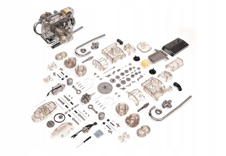 BMW R90 S Boxer motor modell összeszereléshez