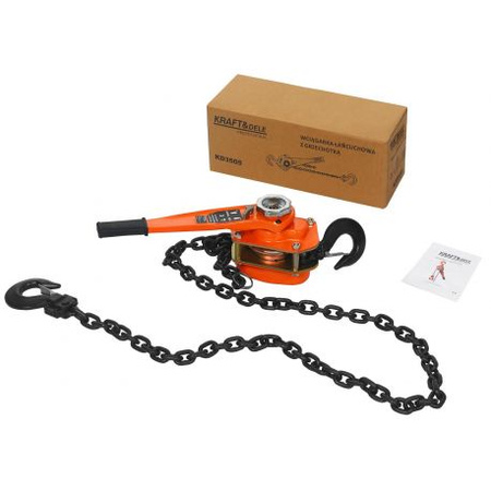 Kézi csörlő racsnival 3m 3t KD3505