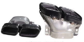 CSÚCSKÉSZLET MERCEDES KRÓM FEKETE X167 W167 W167