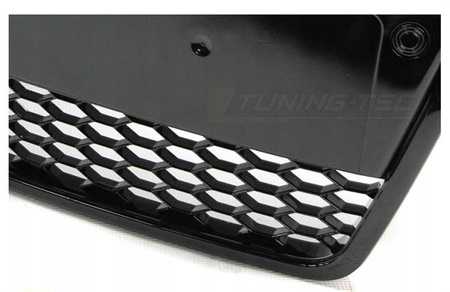 Első hűtőrács rács AUDI A6 C6 RS-TYPE 04-08 BLAC