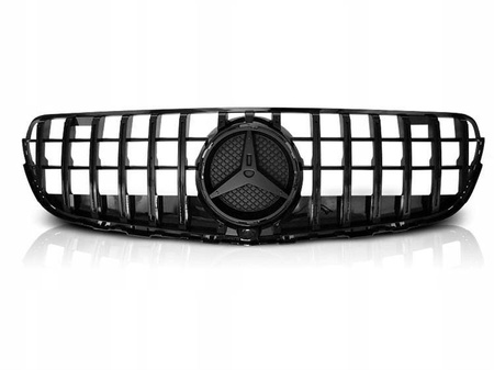 Első hűtőrács Fekete fényes MERCEDES GLC W253 15-