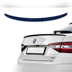 HÁTSÓ AJTÓ SPOILER SKODA SUPERB III FÉNYES FEKETE