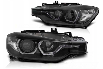 Lámpák Bmw F30 F31 11-15 Led fekete Drl Xenon D1s D1s