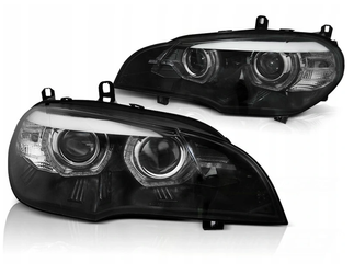 Lámpák Full Led Fekete Bmw X5 E70 07-13 Xenon D1S számára