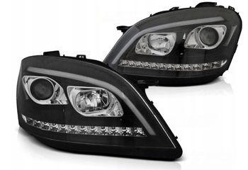 Lámpák Mercedes W164 Ml M-osztály 05-07 Fekete Led Seq