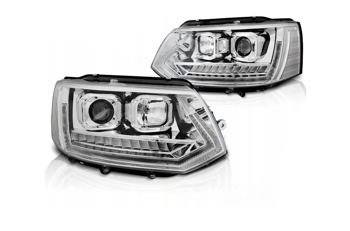 Lámpák Vw T5 2010-2015 Led cső krómozott T6 Look Dts