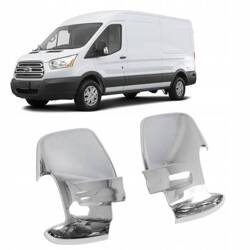 Oldalsó tükör burkolatok FORD TRANSIT 2013- | ABS | króm