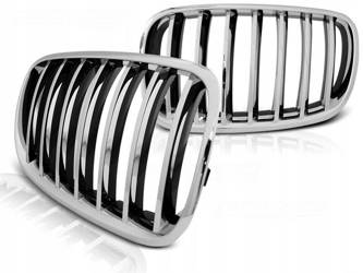 Vese grill króm a BMW X5 E70 X6 E71 2008- BMW X5 E70 E71 2008-hez