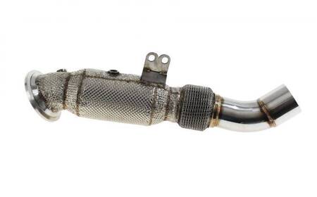 Downpipe BMW F30 F32 340i 440i B58 hővédő pajzzsal