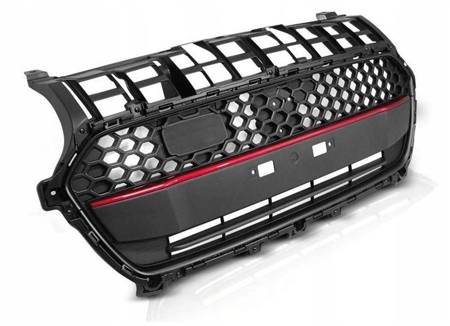 Grill Suzuki Swift VI 17- red line sport stílusban