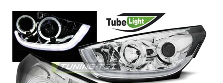 LÁMPÁK HYUNDAI TUCSON IX35 10-13 LED CSŐ KRÓM