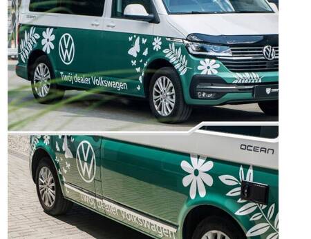 Oldalsó ajtó lécek VW T6.1 2019 - HOSSZÚ